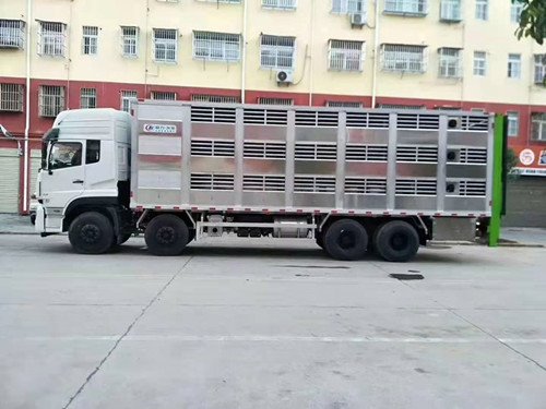 東風(fēng)天錦豬苗運輸車國六7米4豬苗運輸車價格豬苗運輸車