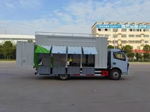 東風(fēng)福瑞卡污水凈化車也叫化糞池處理車價(jià)錢污水凈化車