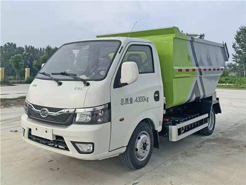 比亞迪純電動自裝卸式垃圾車價錢多少自裝卸式垃圾車