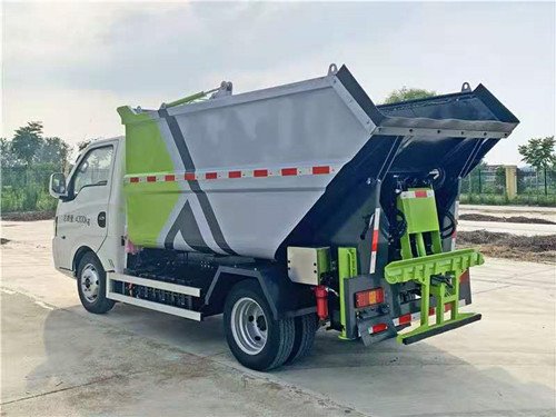 比亞迪純電動自裝卸式垃圾車價錢多少自裝卸式垃圾車