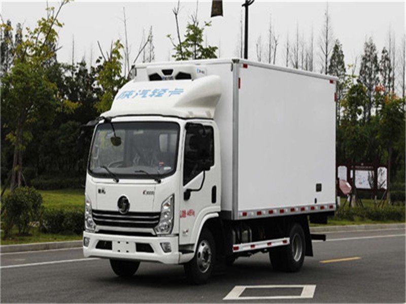 陜汽德龍藍(lán)牌國(guó)六冷藏車廠家報(bào)價(jià)低
