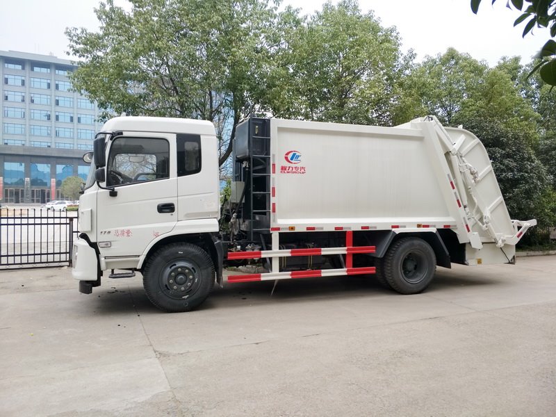 國六現(xiàn)階段劃算的東風(fēng)專底14方壓縮垃圾車