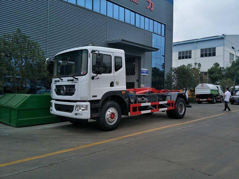 國(guó)六東風(fēng)多利卡D9程力勾臂式垃圾車(chē)訂單爆滿