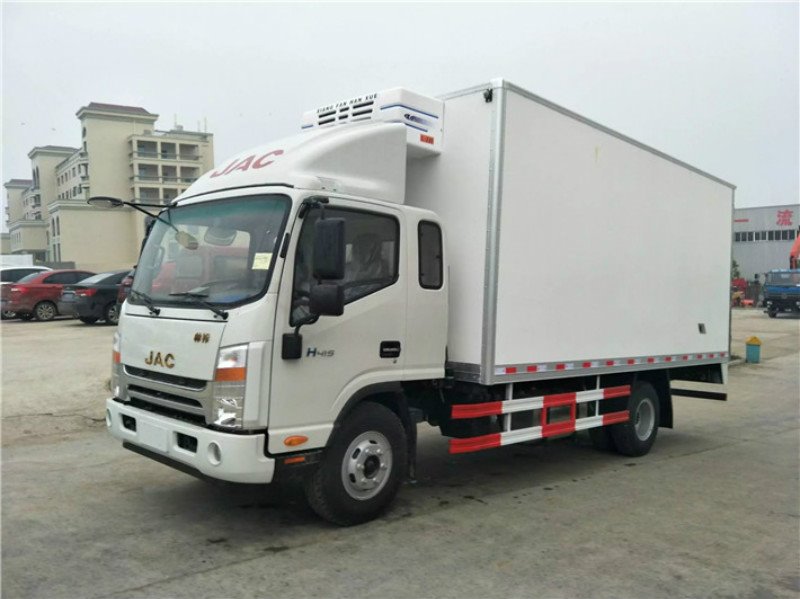 4.1米江淮帥鈴生鮮運輸車隨提隨走