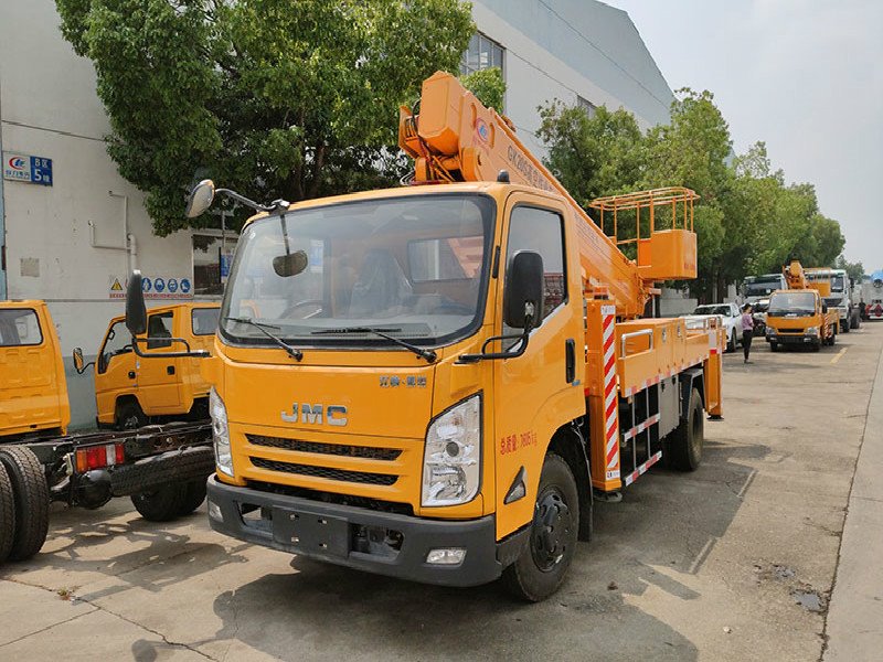 江鈴國六道路路燈維修高空作業(yè)車驚喜報價