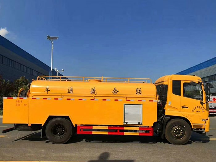 東風(fēng)天錦國(guó)六10方疏通車清洗吸污車