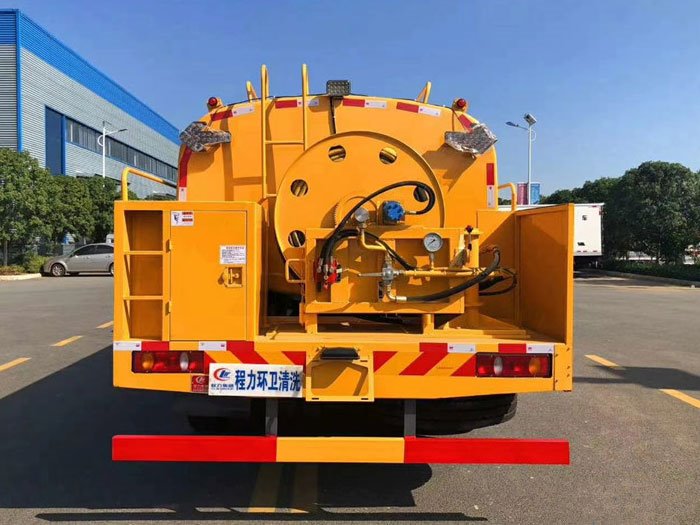 東風(fēng)天錦國(guó)六10方疏通車清洗吸污車