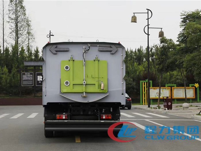 國六重汽豪沃16方洗掃車-9水/7塵