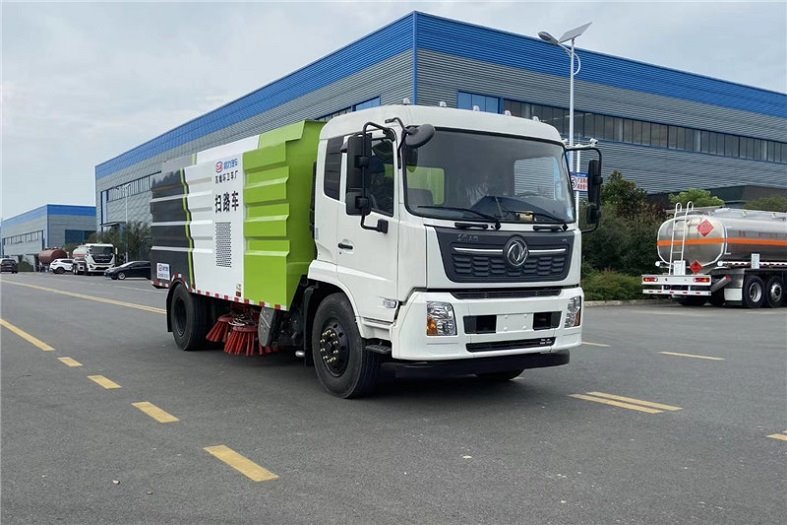 國六東風天錦16噸掃路車-4水/8塵
