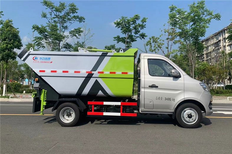 國(guó)六長(zhǎng)安3方無泄漏壓縮垃圾車