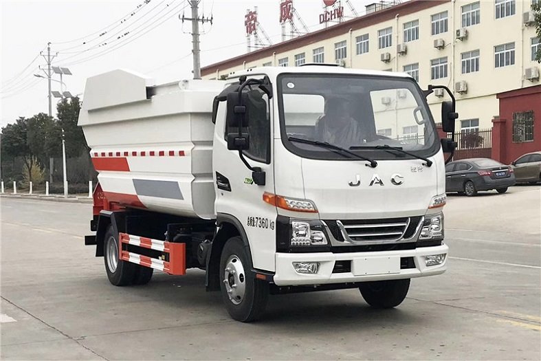 國(guó)六江淮7方無泄漏壓縮垃圾車