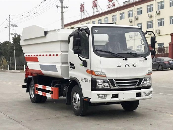 國(guó)六江淮7方無泄漏壓縮垃圾車