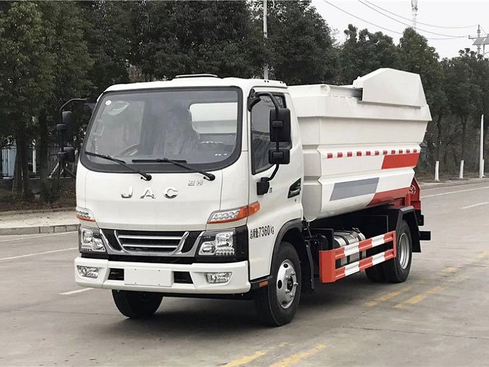 國(guó)六江淮7方無泄漏壓縮垃圾車