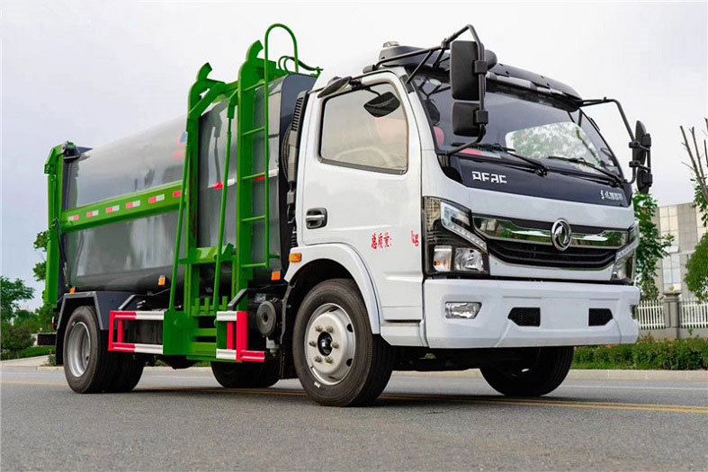 國六東風(fēng)大多利卡10方側(cè)裝壓縮垃圾車