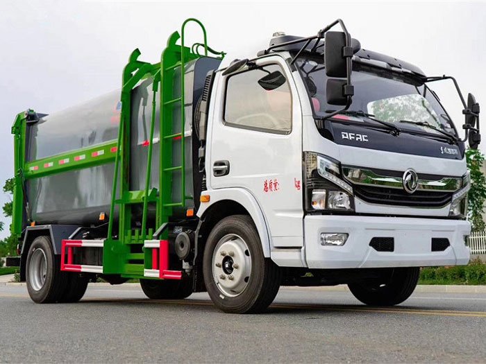 國六東風(fēng)大多利卡10方側(cè)裝壓縮垃圾車
