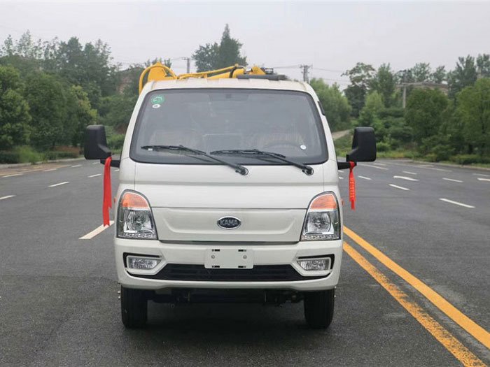 國六凱馬5方側(cè)裝壓縮垃圾車