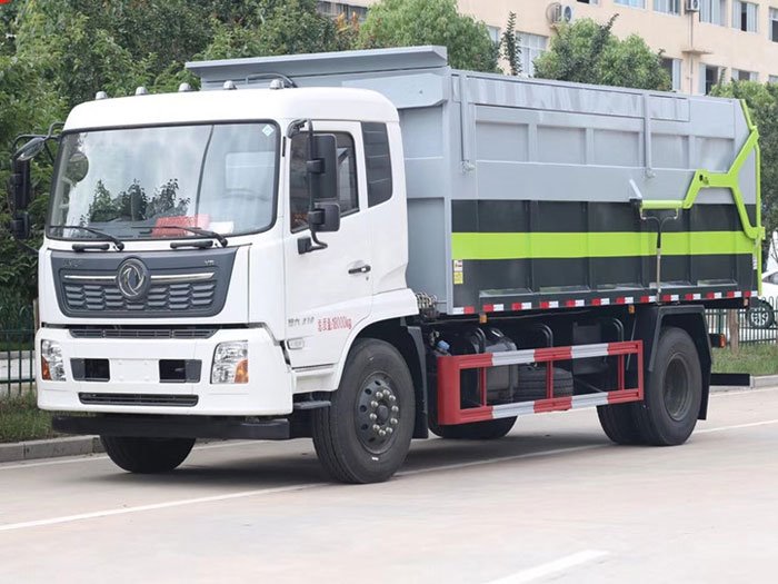 國六東風(fēng)天錦 15-17方對接垃圾車