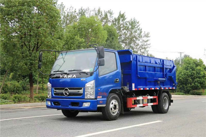 凱馬國(guó)六8-10方壓縮式對(duì)接垃圾車