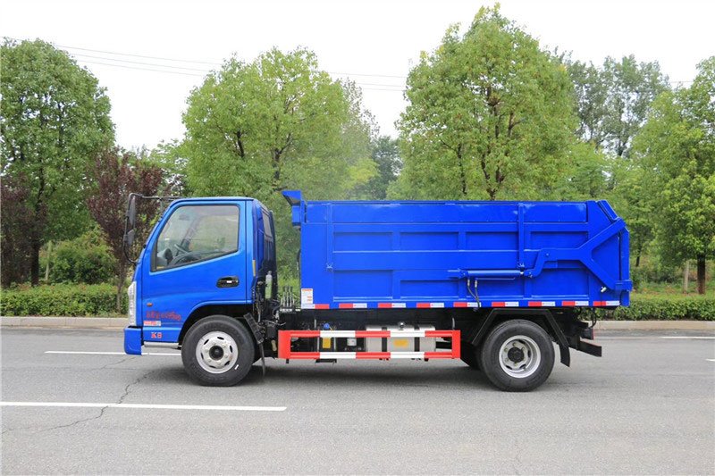 凱馬國(guó)六8-10方壓縮式對(duì)接垃圾車