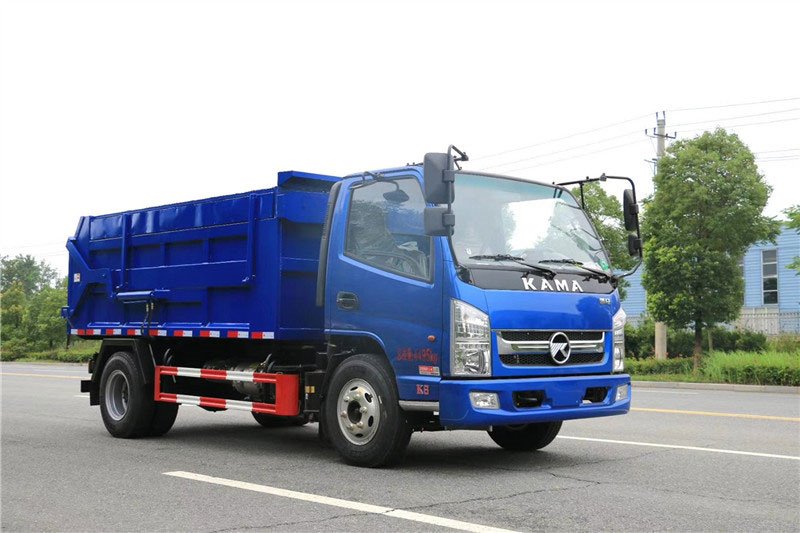 凱馬國(guó)六8-10方壓縮式對(duì)接垃圾車