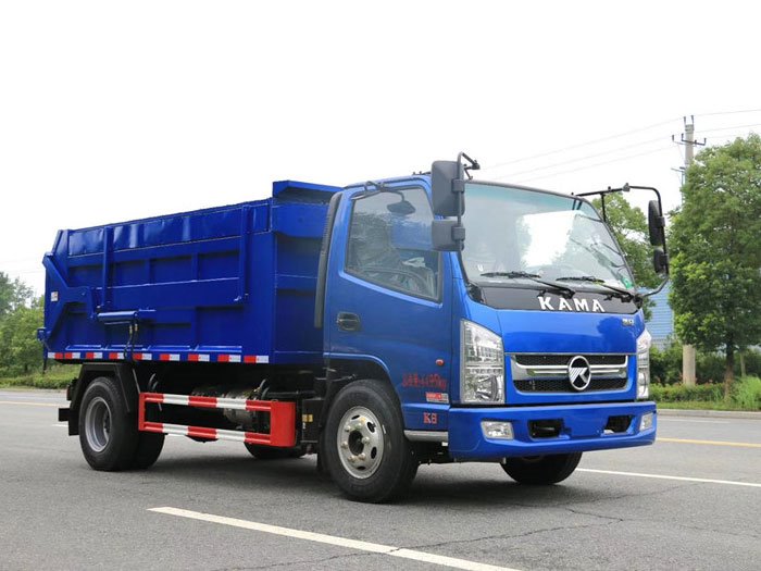凱馬國(guó)六8-10方壓縮式對(duì)接垃圾車