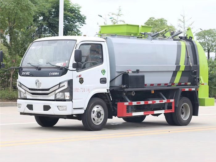方罐國(guó)六東風(fēng)多利卡5方餐廚垃圾車
