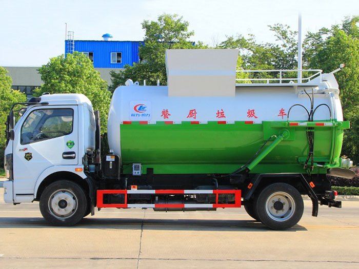 國六東風(fēng)大多利卡7方餐廚垃圾車