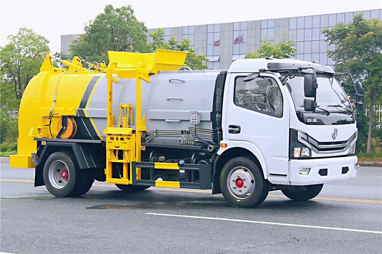 方罐國六東風(fēng)大多利卡8方餐垃圾車