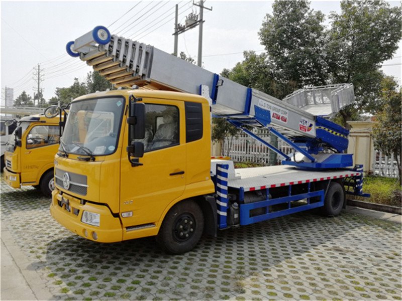 東風(fēng)天錦45米國六云梯車搬家神器