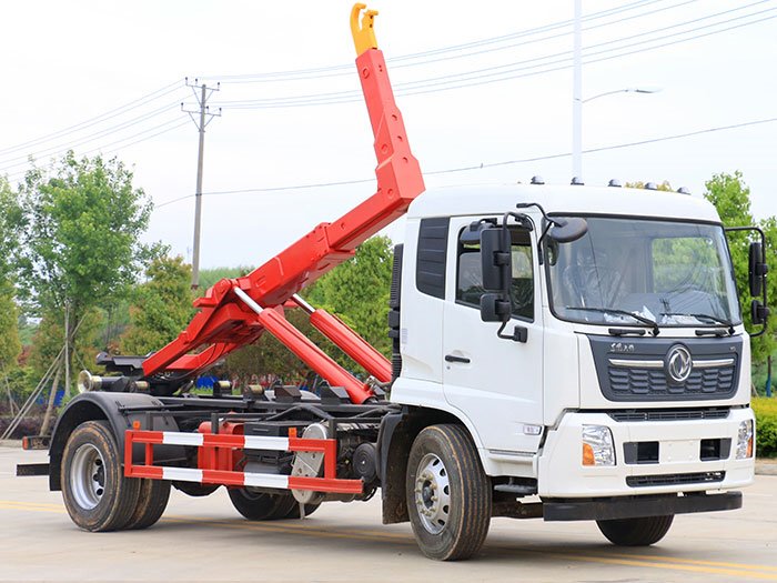 國六東風天錦15噸套臂垃圾車