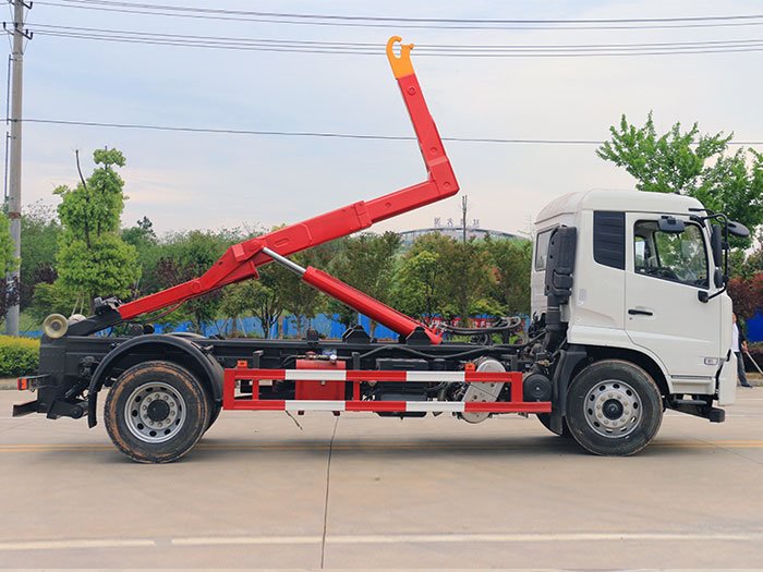 國六東風天錦15噸套臂垃圾車