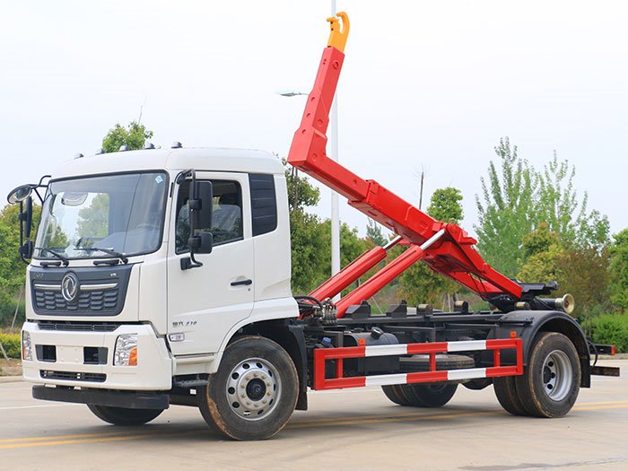 國六東風天錦15噸套臂垃圾車
