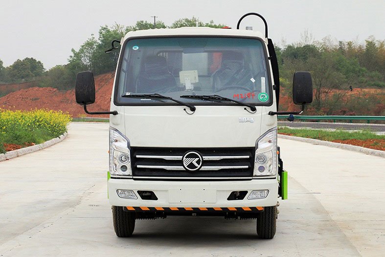 國六藍牌4方凱馬壓縮垃圾車