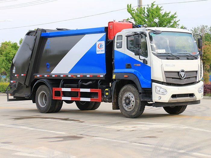 國六福田12方壓縮垃圾車