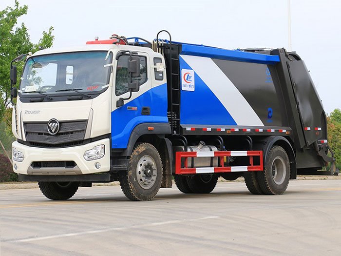 國六福田12方壓縮垃圾車