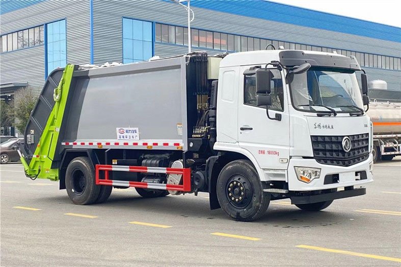 國六東風(fēng)專底14方壓縮垃圾車