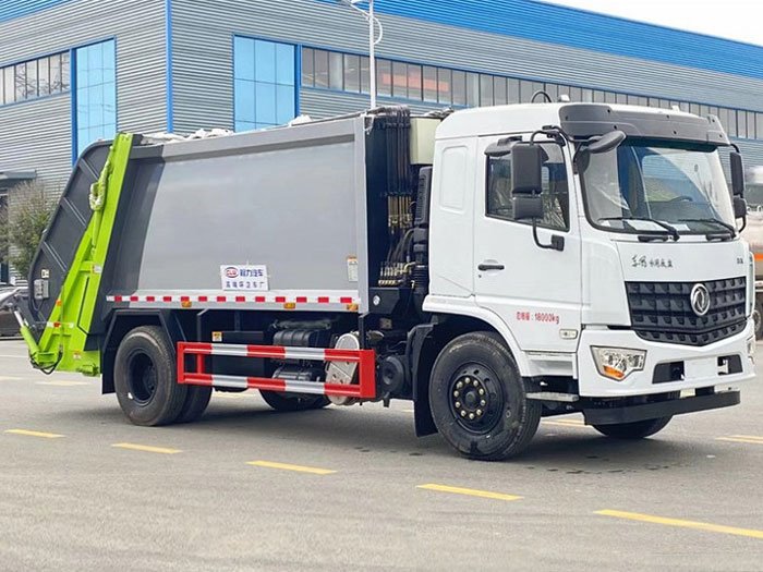 國六東風(fēng)專底14方壓縮垃圾車