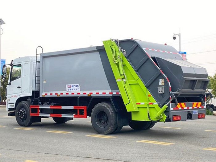 國六東風(fēng)專底14方壓縮垃圾車