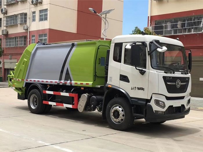 國六東風天錦12-14方高端壓縮垃圾車