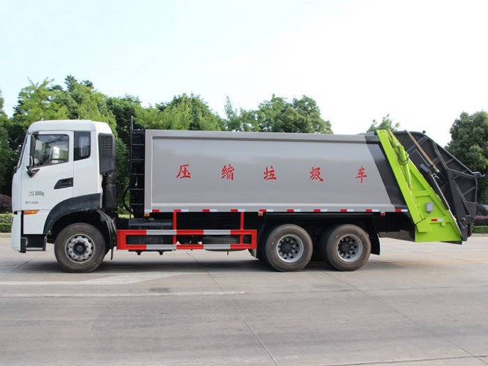 東風天龍國六18-20方壓縮垃圾車
