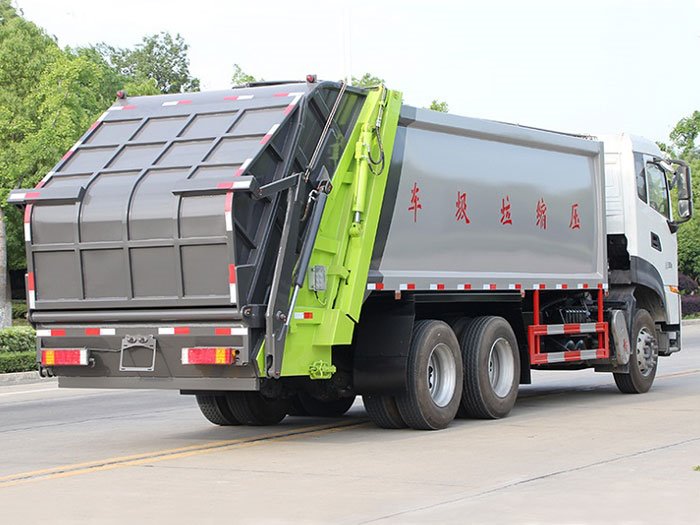 東風天龍國六18-20方壓縮垃圾車