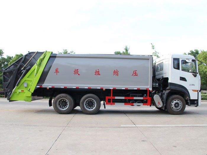東風天龍國六18-20方壓縮垃圾車