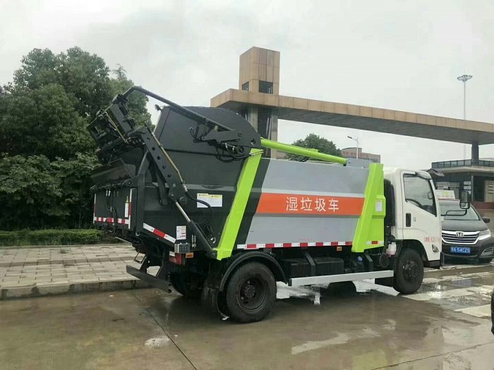 國六江鈴凱銳7方無泄漏后裝壓縮垃圾車