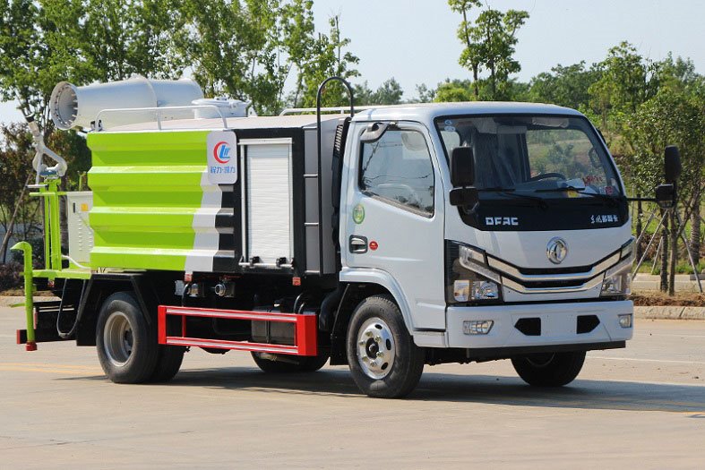 國六東風多利卡5噸多功能抑塵車