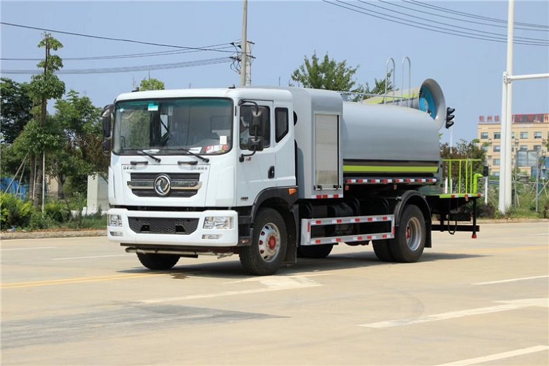國六圓罐東風D9國六10噸多功能抑塵車