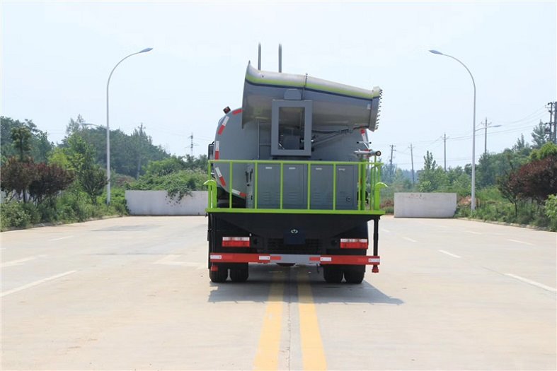 國六圓罐東風D9國六10噸多功能抑塵車