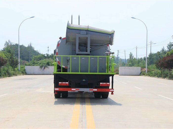 國六圓罐東風D9國六10噸多功能抑塵車