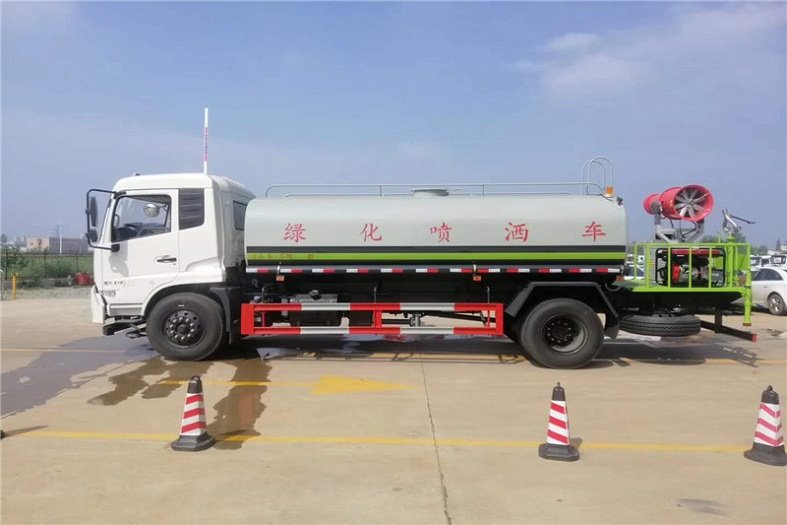 國六東風天錦12噸噴霧車-綠化噴灑車