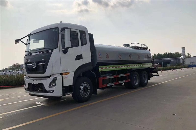 國(guó)六東風(fēng)天龍后八輪20噸噴霧車-綠化噴灑車