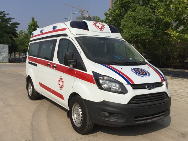 福特新全順V362中軸轉(zhuǎn)運(yùn)型救護(hù)車(chē)-異形警燈